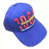 dsquared2 casquettes cap pas cher femmes hommes 1964 dsq2 logo blue